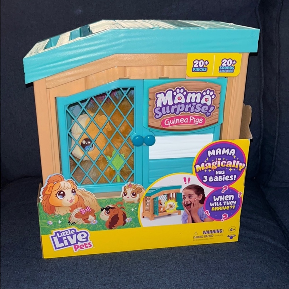 New Little Live Pets mama surprise Guinea pig